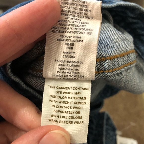 Free People Ray of Sunshine High Waisted Denim Flare Jeans - Size 31 - Picture 10 of 11